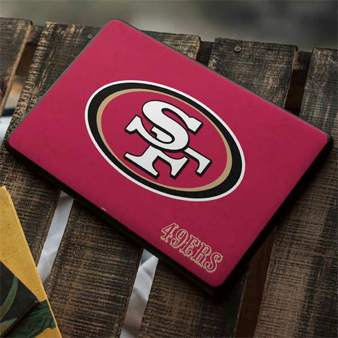 NFL San Francisco 49ers Distressed Google Pixelbook Go Skin